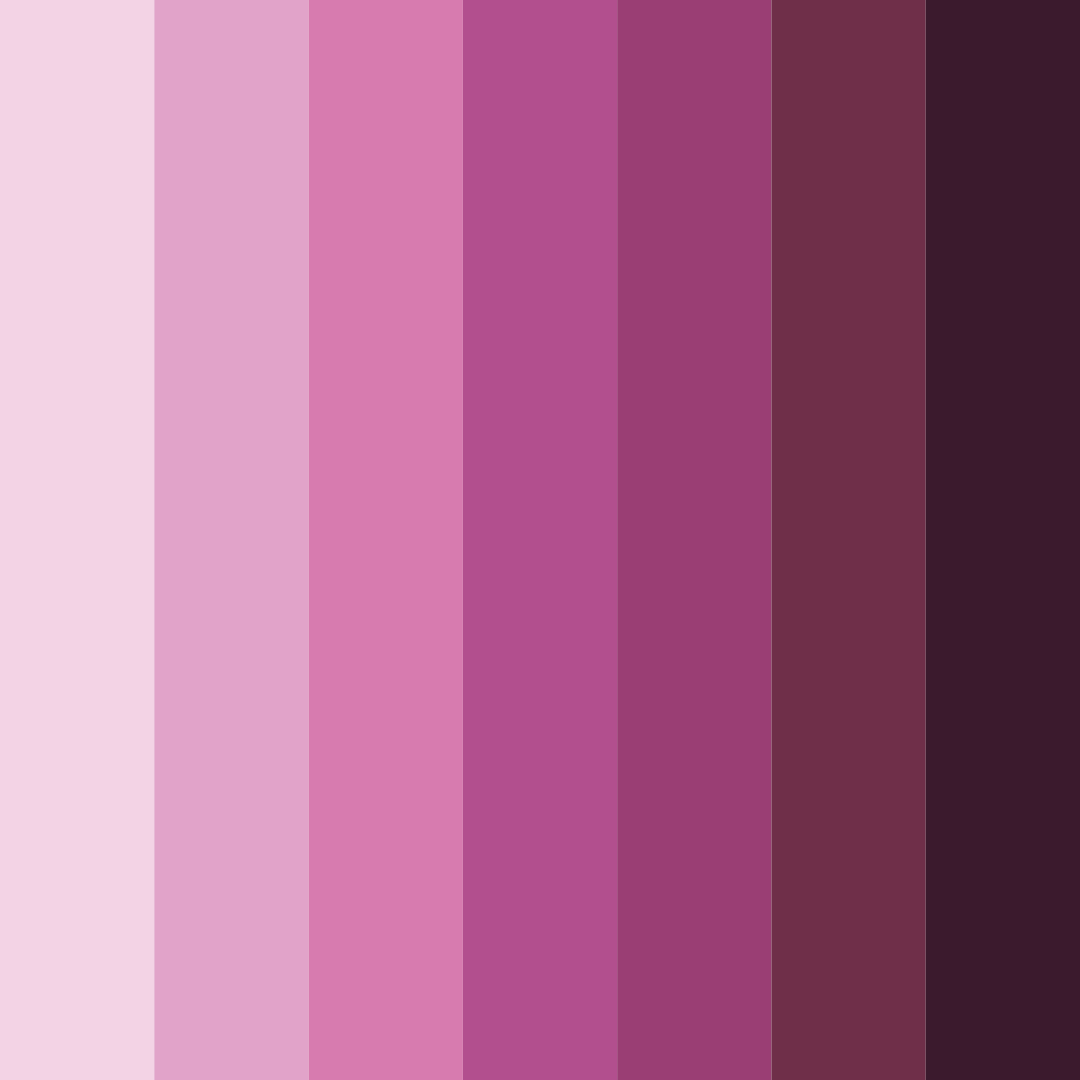Download shades of vinho color palette PNG image (square)
