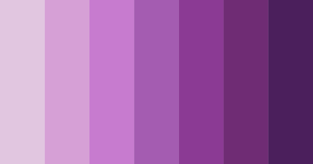 Download amethyst reverie color palette PNG image (landscape)
