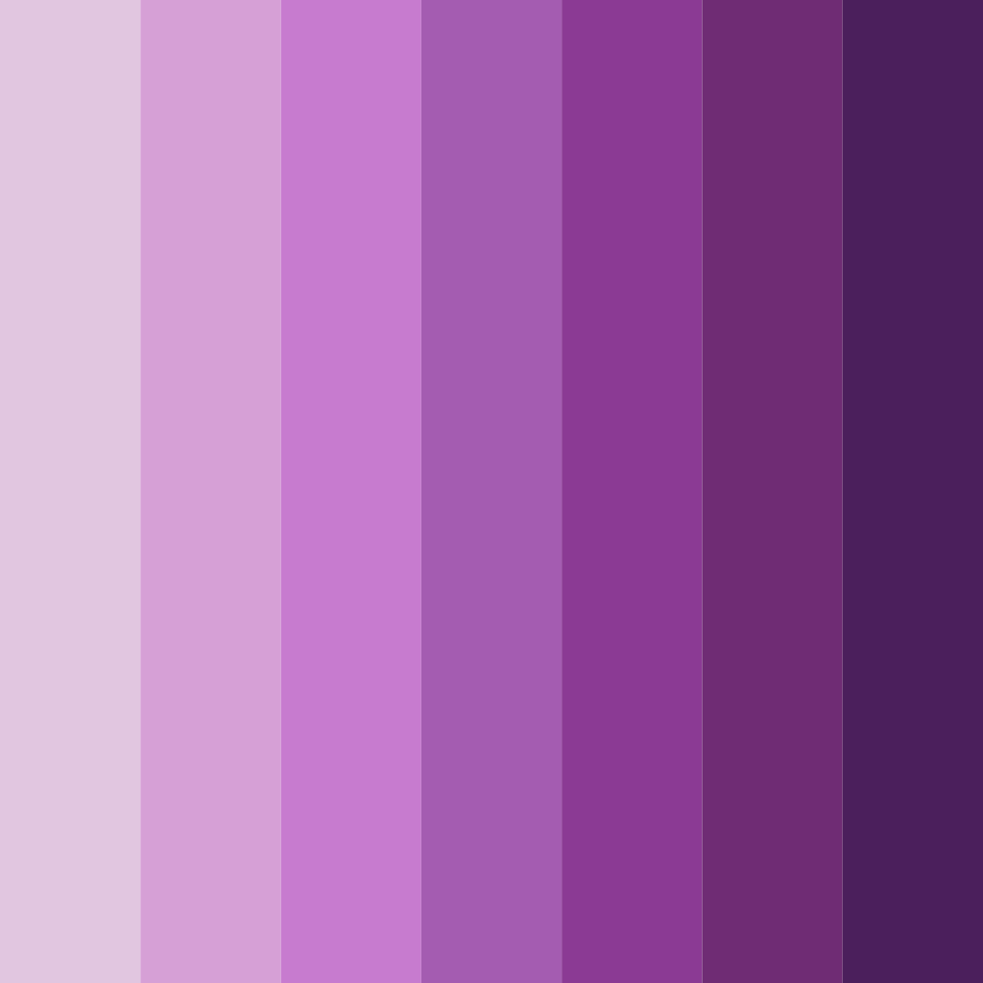 Download amethyst reverie color palette PNG image (square)