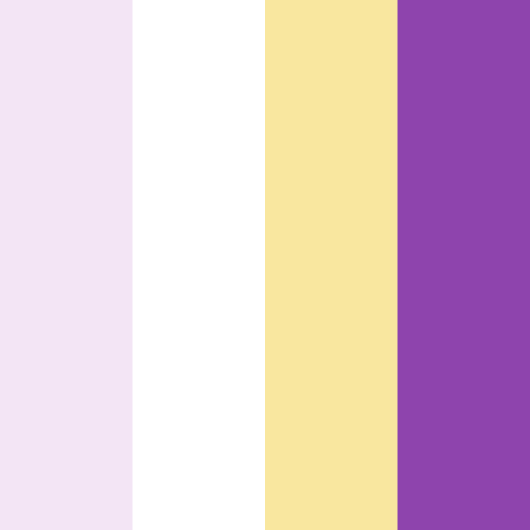 Download dreamy lavender fields color palette PNG image (square)