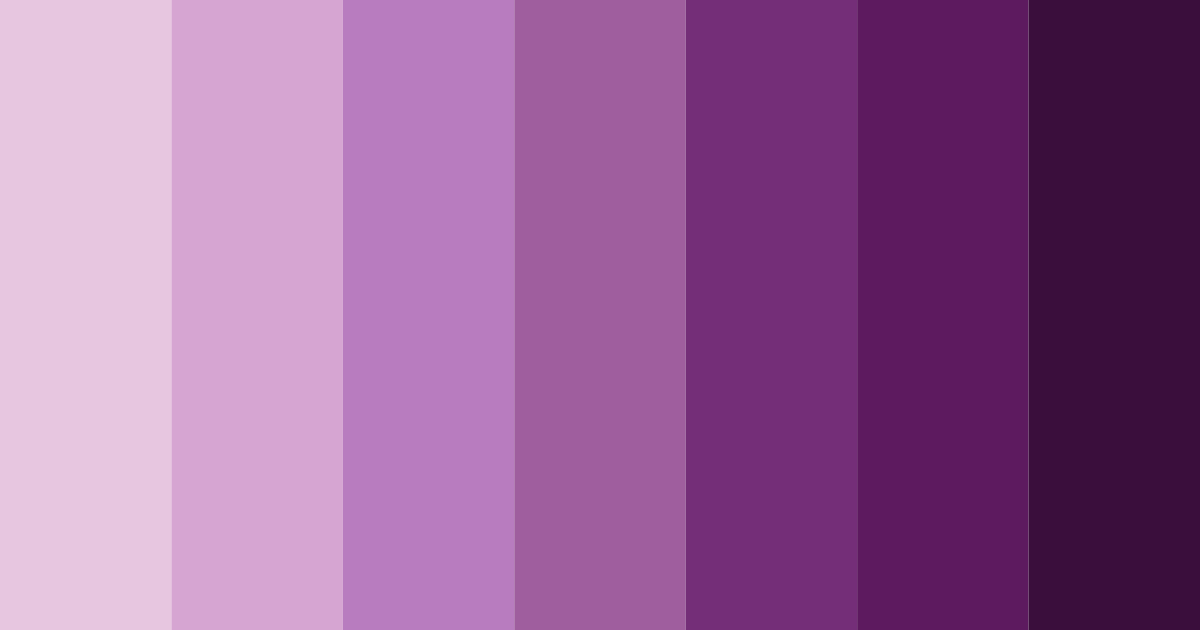 Download purple waterlily color palette PNG image (landscape)