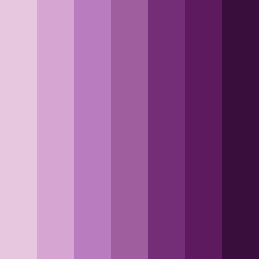 Download purple waterlily color palette PNG image (square)