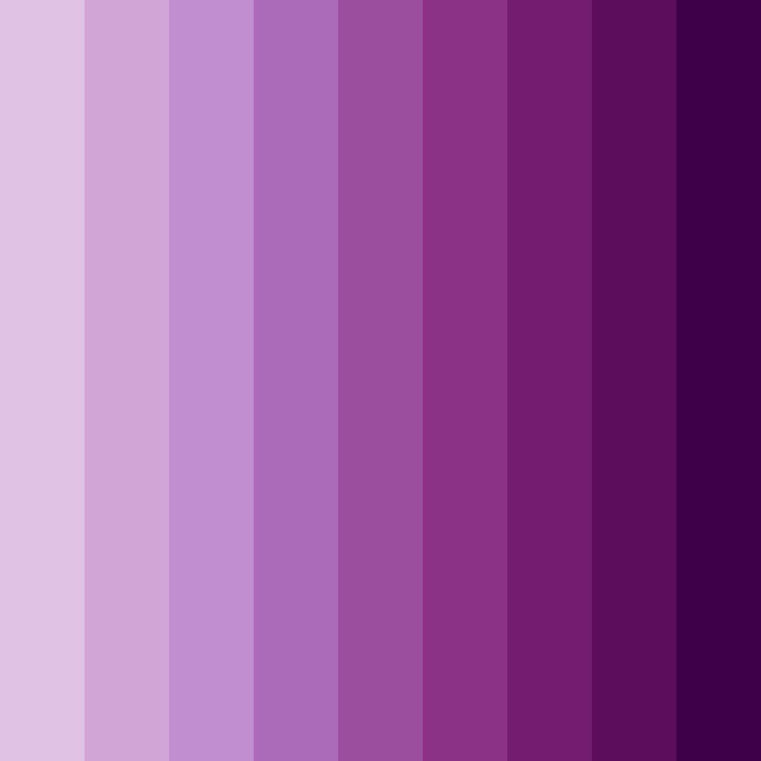 Download enchanted amethyst color palette PNG image (square)