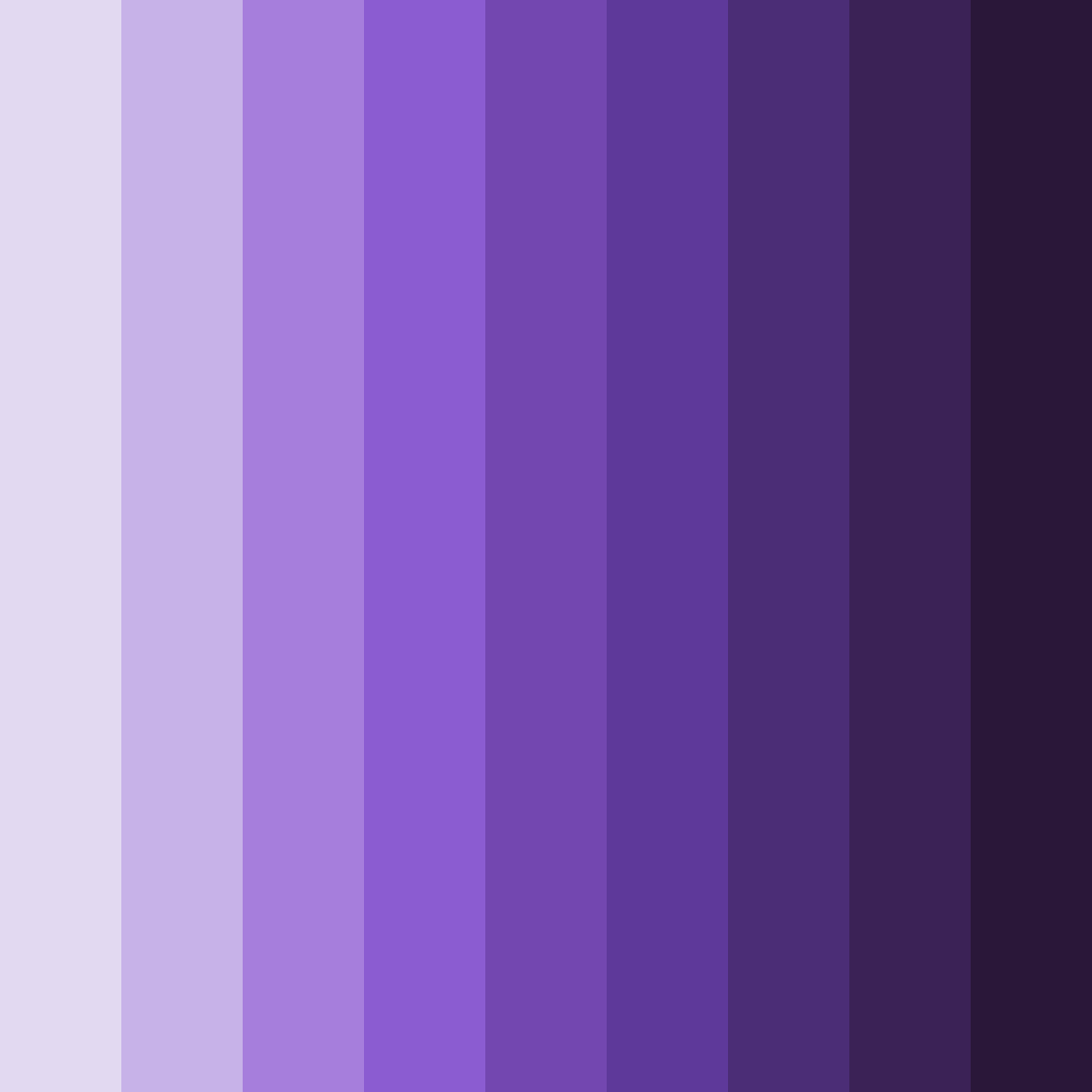 Download violet reverie color palette PNG image (square)