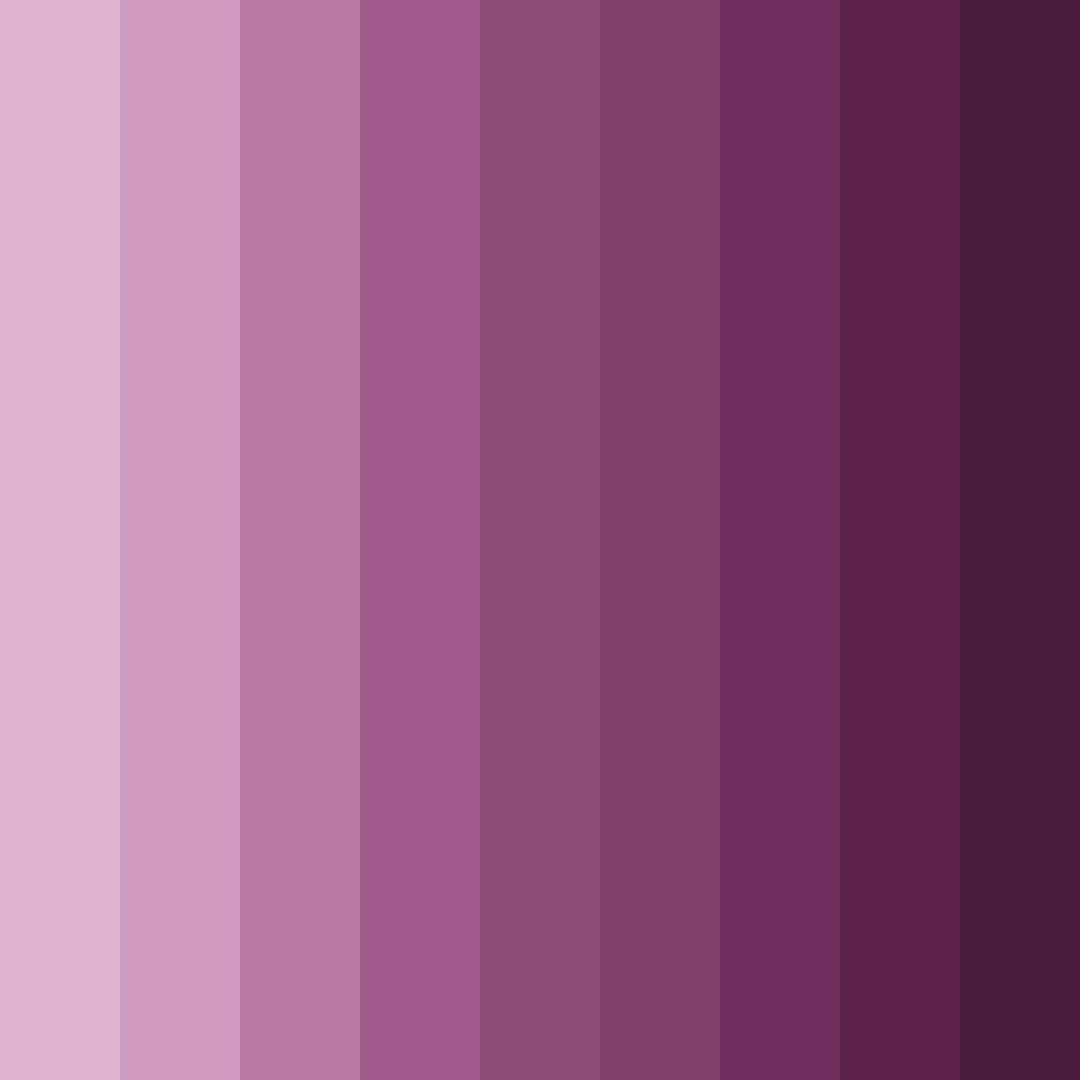 Download mystical mauve dream color palette PNG image (square)