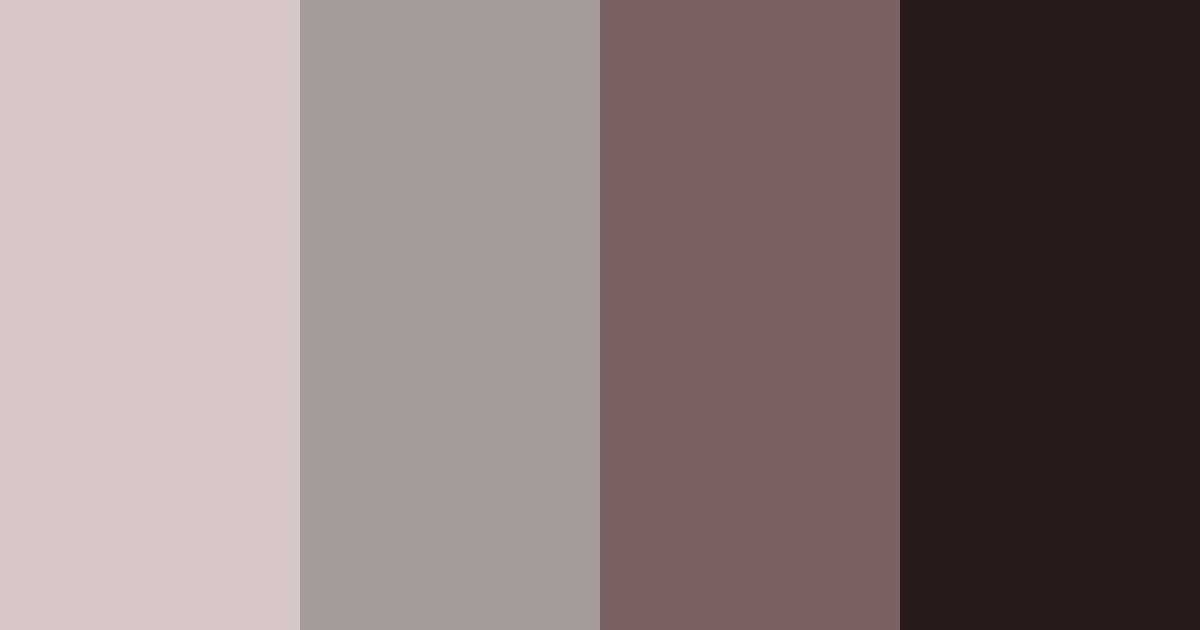 Download dusky rosewood elegance color palette PNG image (landscape)