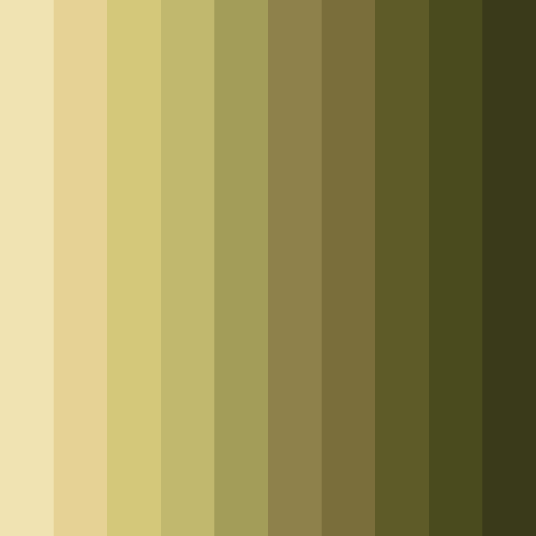 Download sunlit meadow color palette PNG image (square)