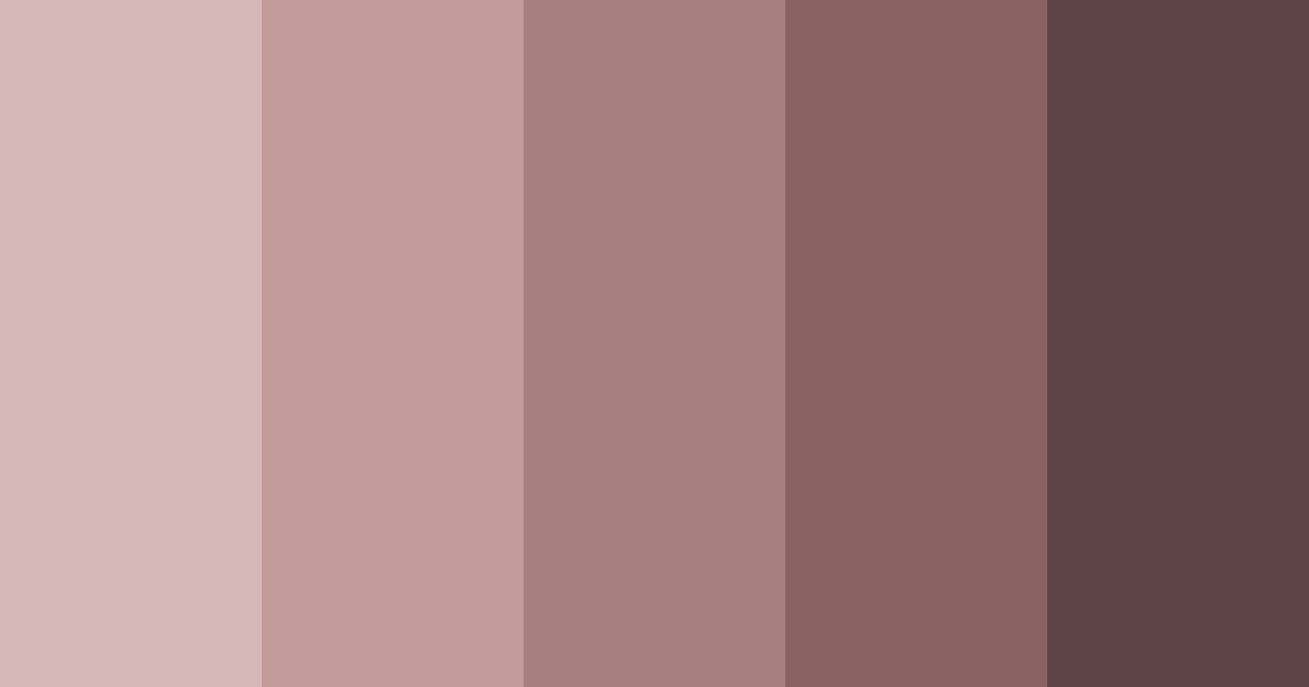 Download whispers of rosewood color palette PNG image (landscape)