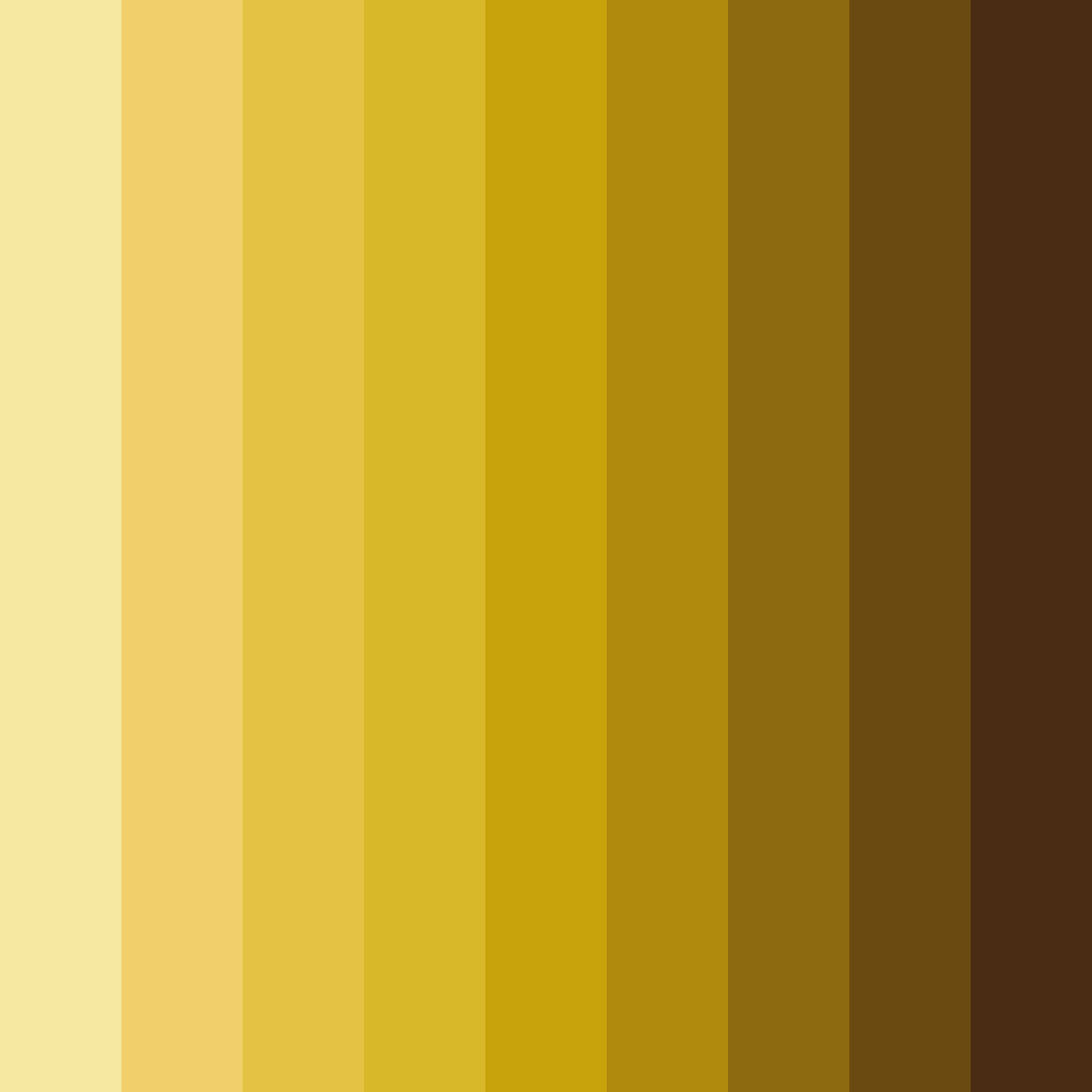Download narcissus bloom color palette PNG image (square)
