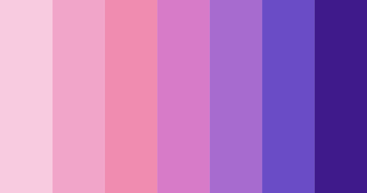 Download pink to blue dream color palette PNG image (landscape)