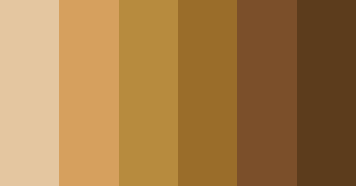 Download golden ember color palette PNG image (landscape)