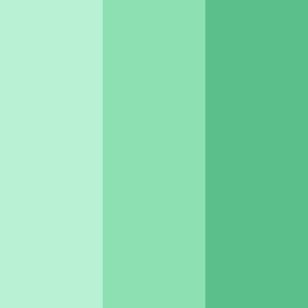 Download mint whisper color palette PNG image (square)