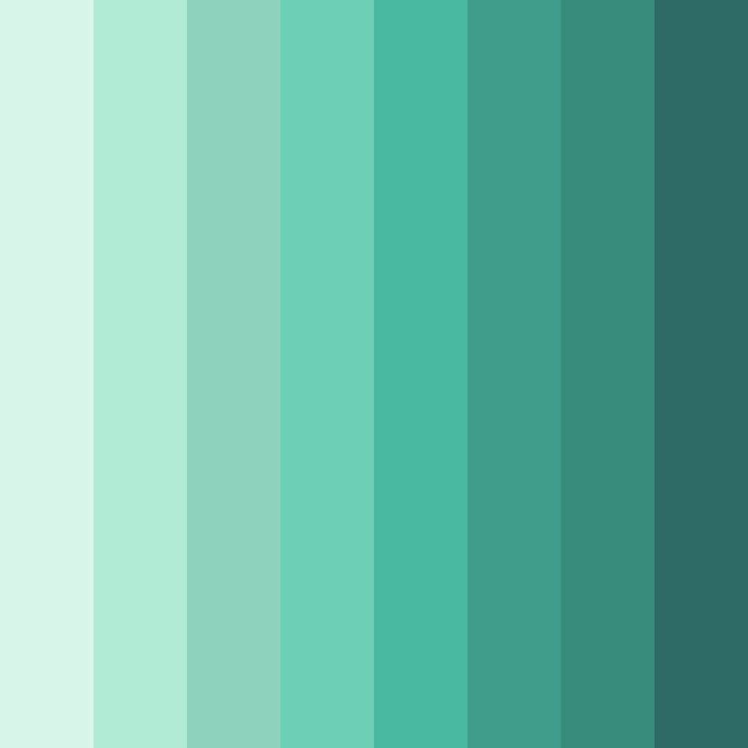 Download minty delights color palette PNG image (square)