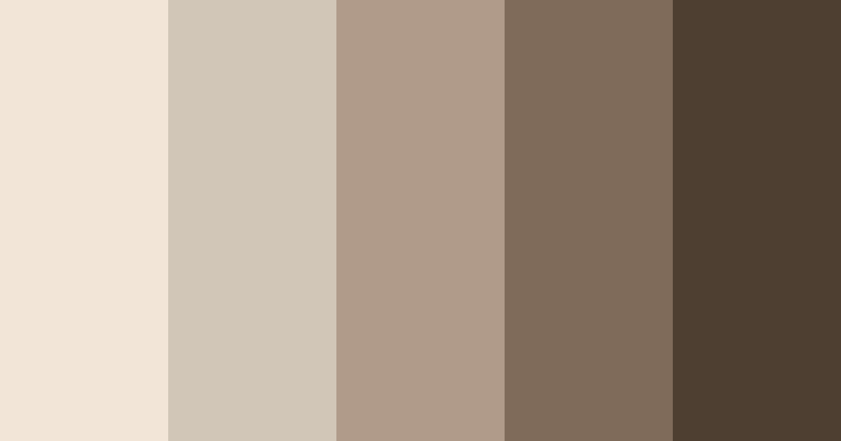 Download brown needlework color palette PNG image (landscape)