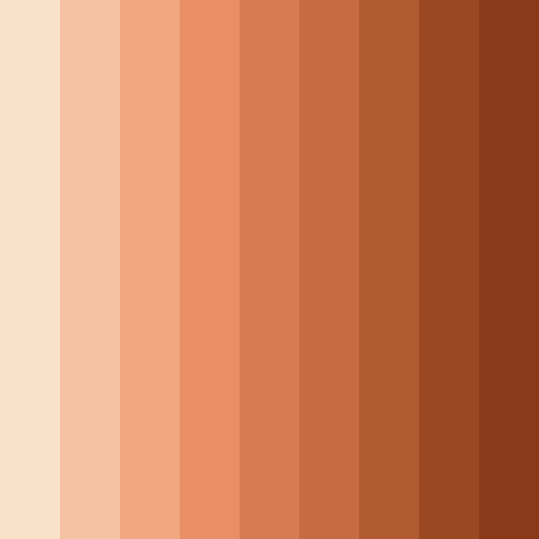 Download rustic artisan dream color palette PNG image (square)