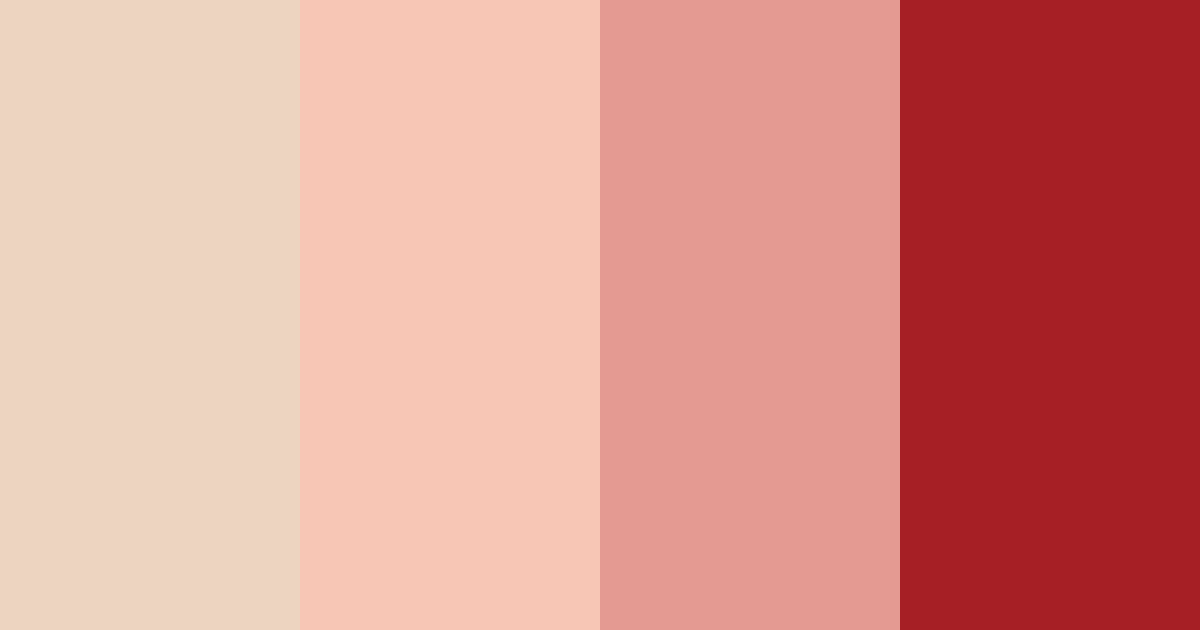 Download blush and berry bliss color palette PNG image (landscape)