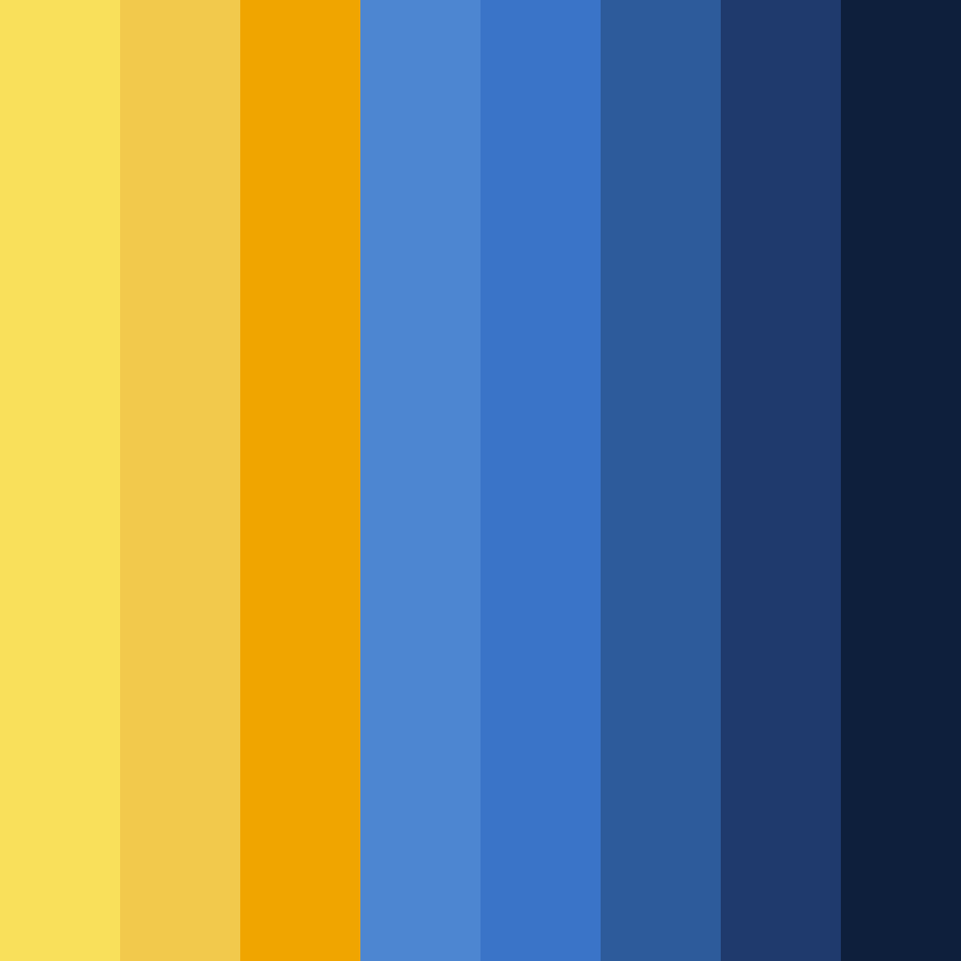 Download celestial horizon color palette PNG image (square)