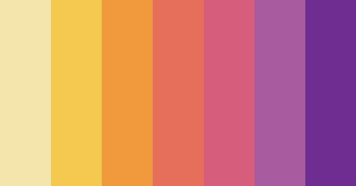Download sunset sorcery color palette PNG image (landscape)