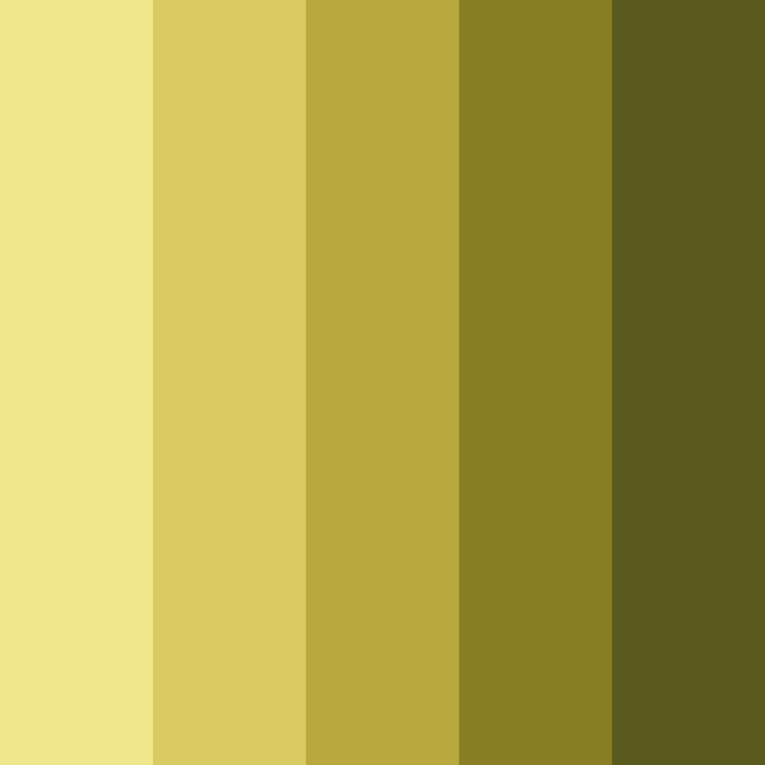 Download golden grove color palette PNG image (square)