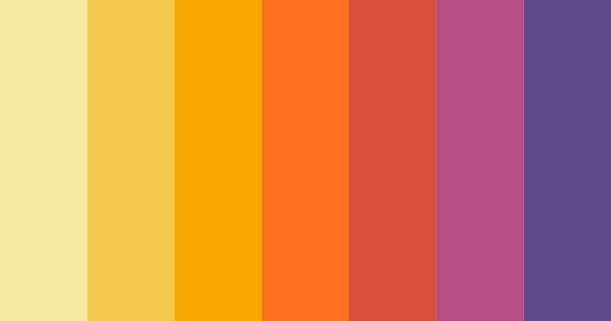 Download celestial honeydreams color palette PNG image (landscape)