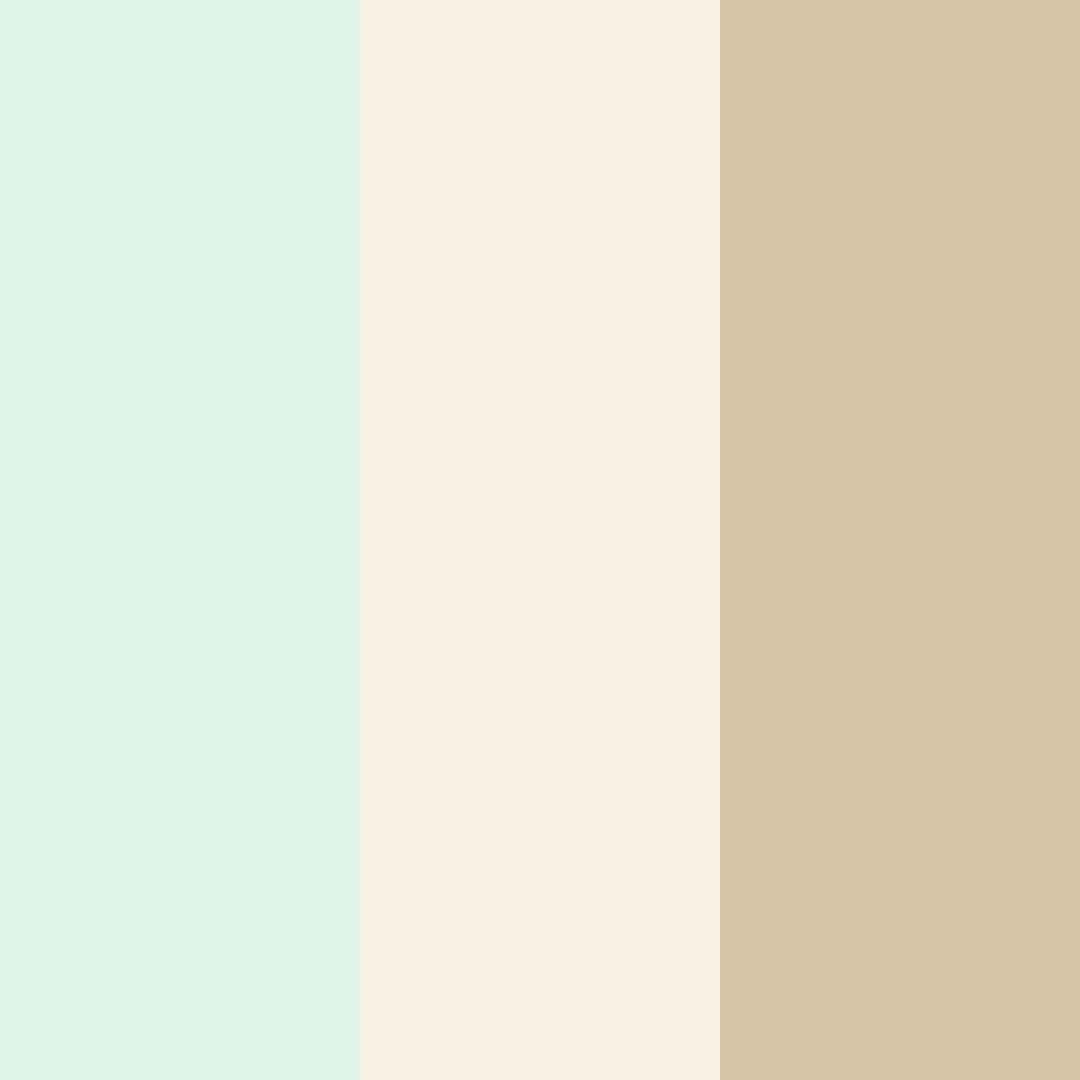Download minted harmony color palette PNG image (square)
