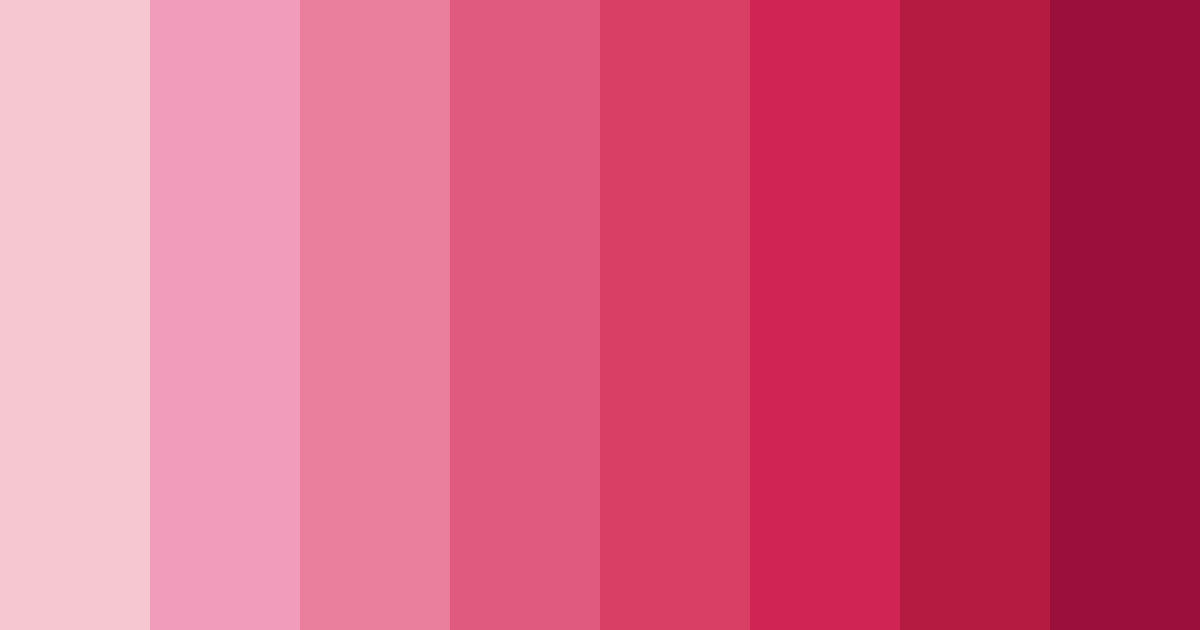 Download pink crush color palette PNG image (landscape)