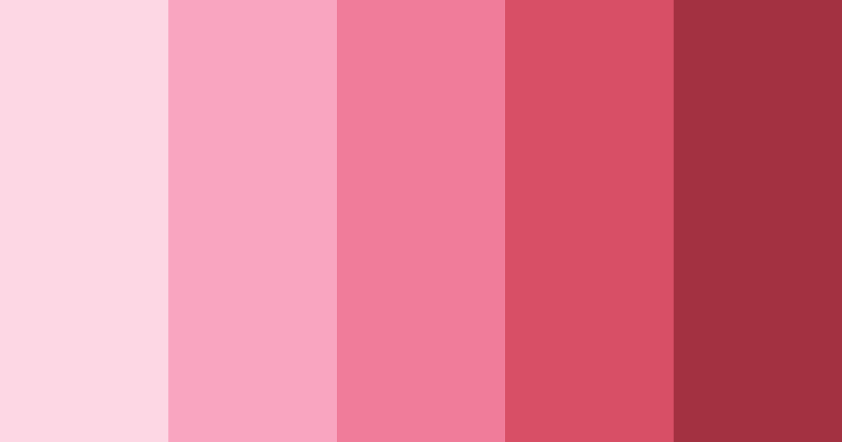 Download royal blush symphony color palette PNG image (landscape)