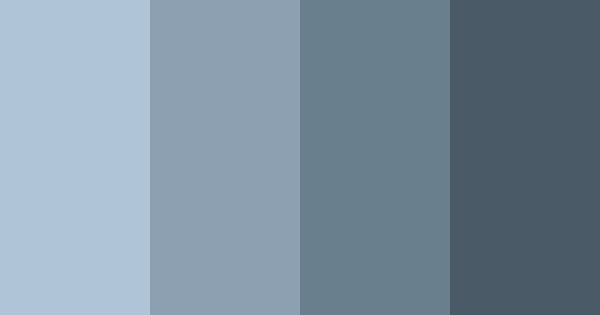 Download mistbound blues color palette PNG image (landscape)