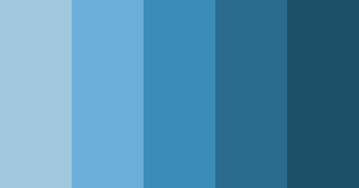 Download steel blue symphony color palette PNG image (landscape)