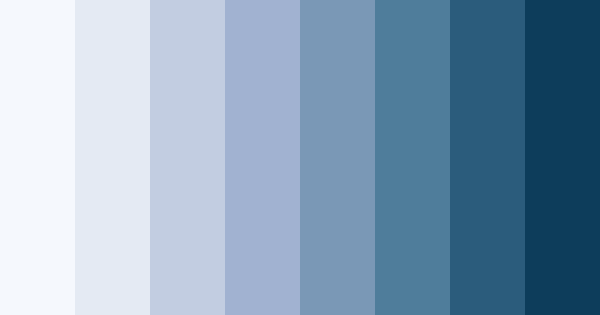Download ocean mist serenity color palette PNG image (landscape)