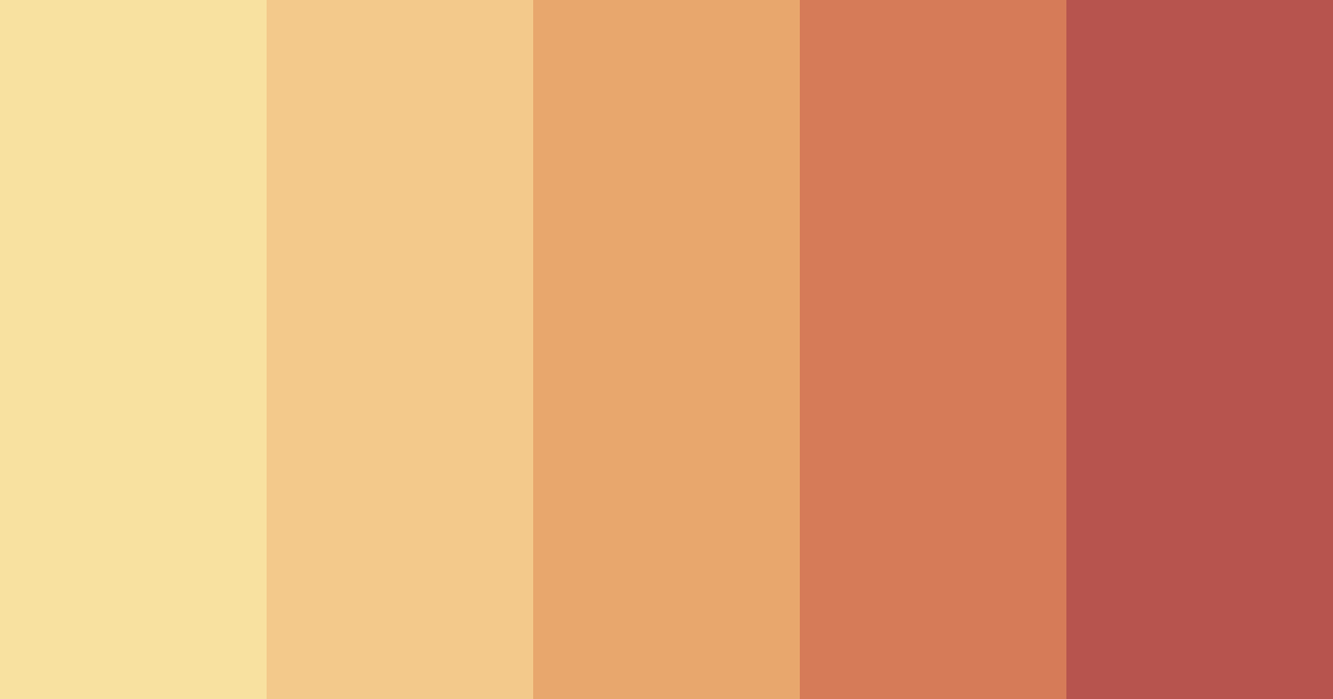 Download warm earthtones color palette PNG image (landscape)