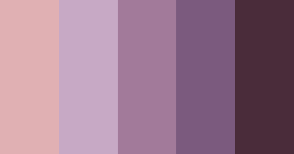 Download gemstone elegance color palette PNG image (landscape)