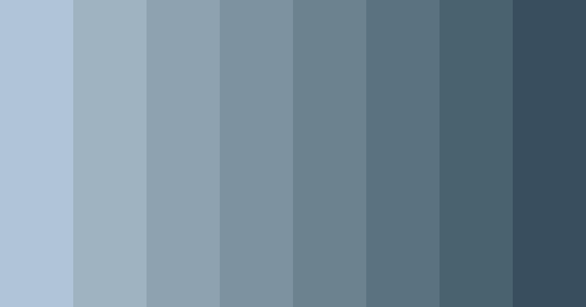 Download gray blue serenity color palette PNG image (landscape)