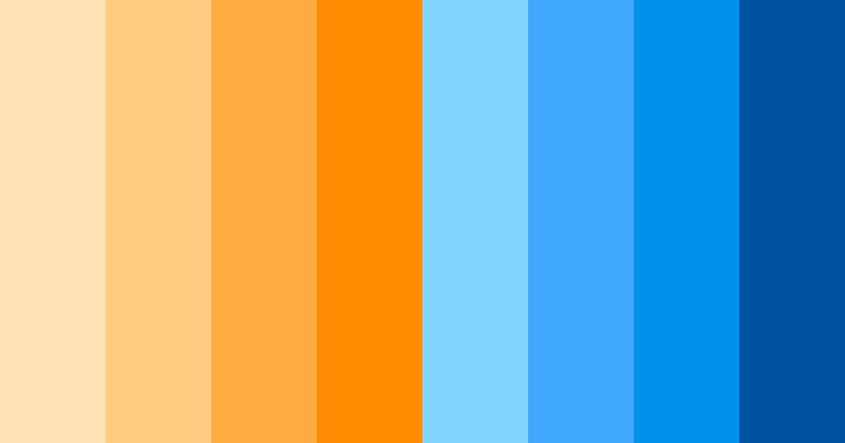 Download sunset skies color palette PNG image (landscape)
