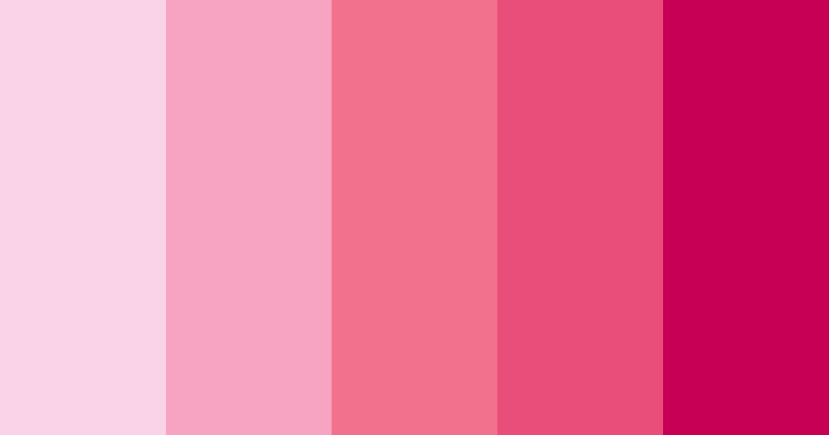 Download blushing bougainvillea color palette PNG image (landscape)