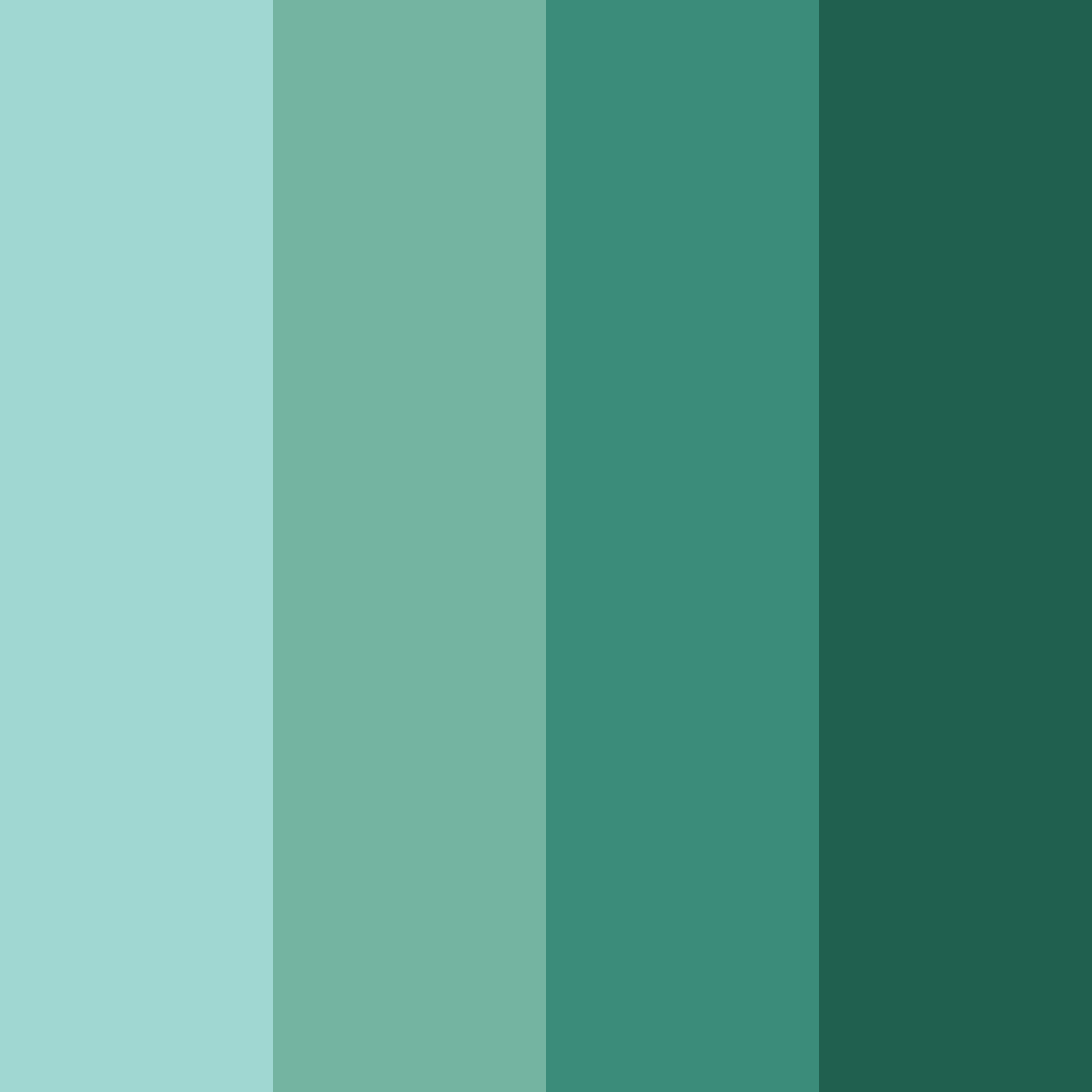 Download teal oasis color palette PNG image (square)