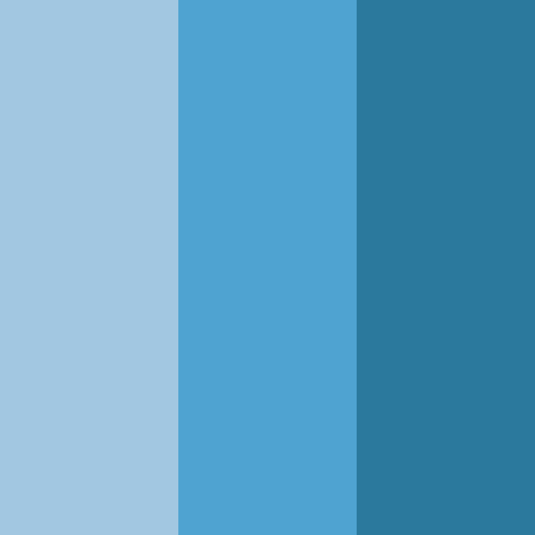 Download azure serenity color palette PNG image (square)