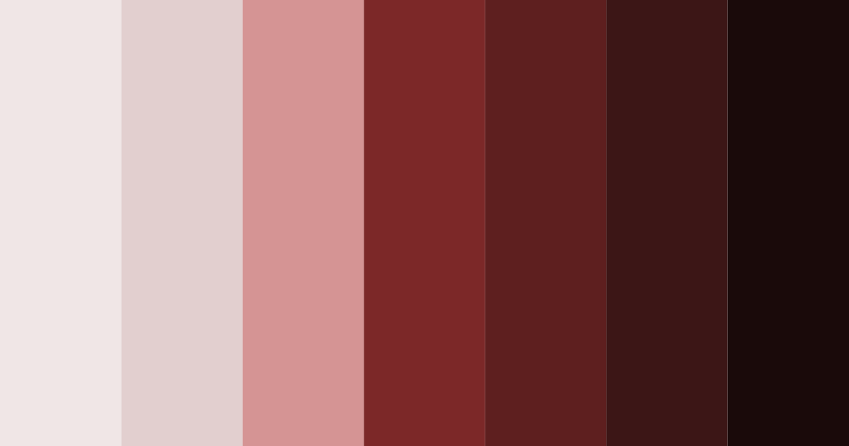 Download deep red elegance color palette PNG image (landscape)