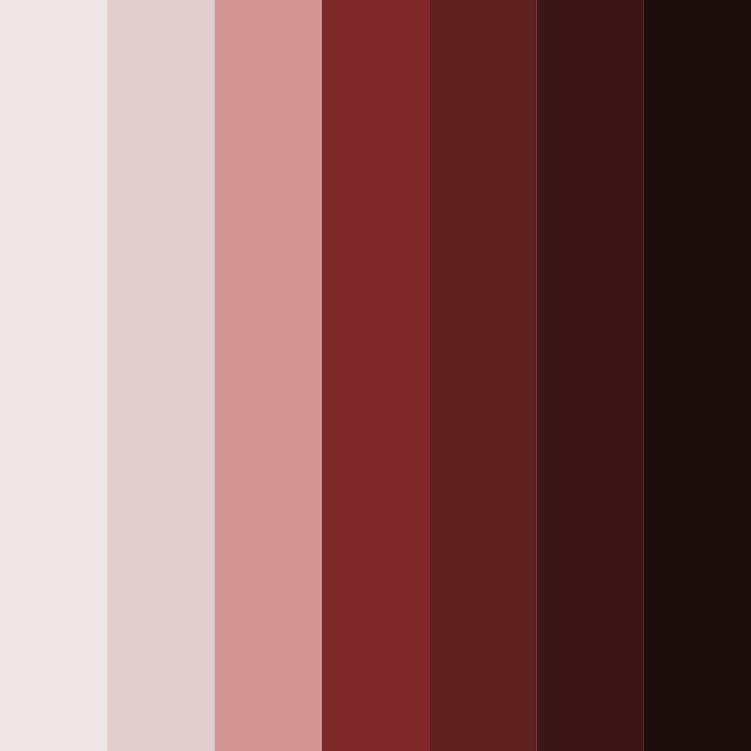 Download deep red elegance color palette PNG image (square)