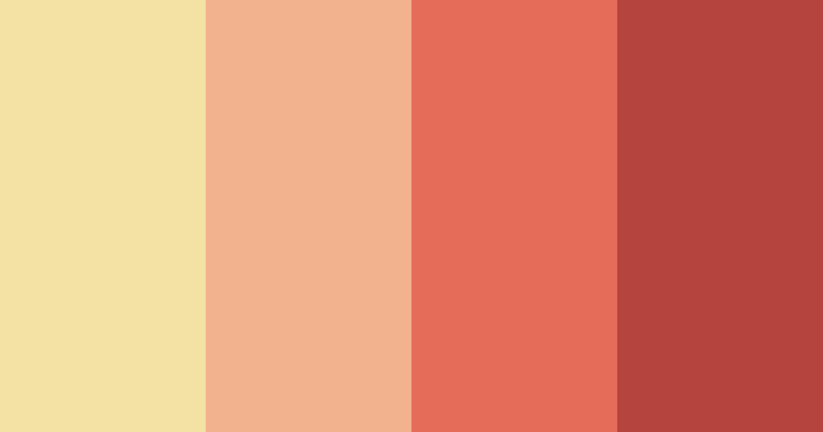 Download autumn ember glow color palette PNG image (landscape)
