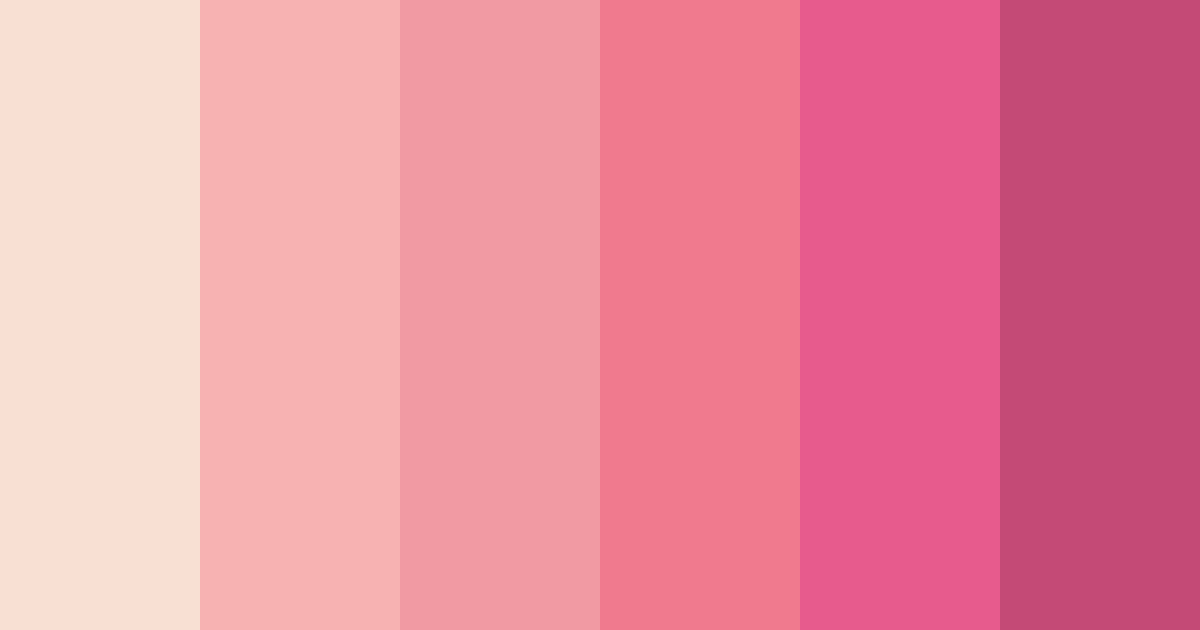 Download pink lemonade color palette PNG image (landscape)