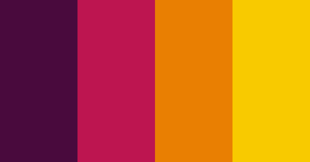 Download aurora color palette PNG image (landscape)