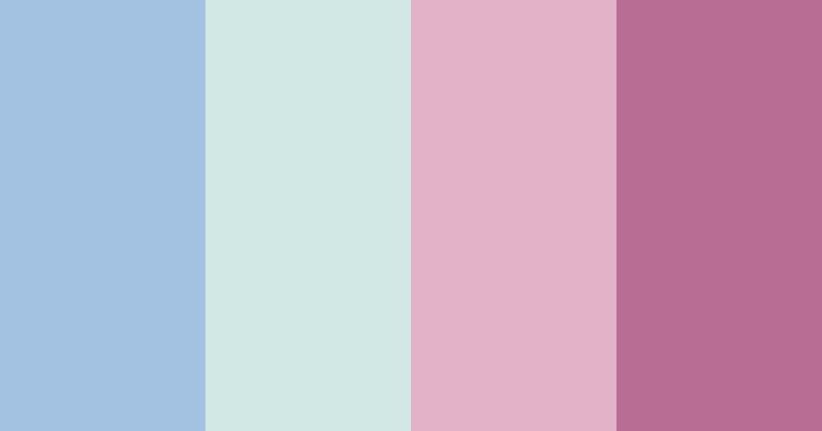 Download soft blue bed color palette PNG image (landscape)