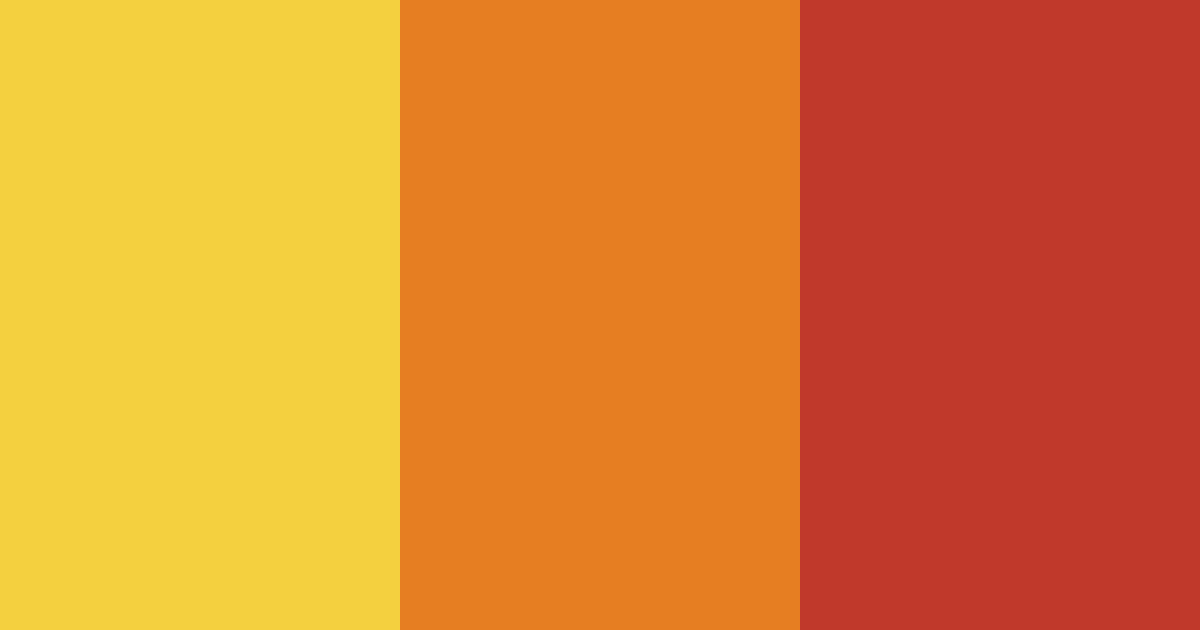 Download gold and red chinese color palette PNG image (landscape)
