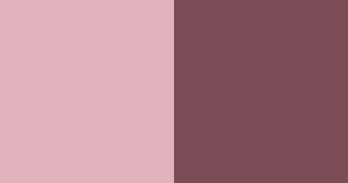 Download blushing blooms color palette PNG image (landscape)
