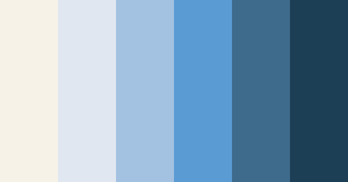 Download tranquil tides color palette PNG image (landscape)