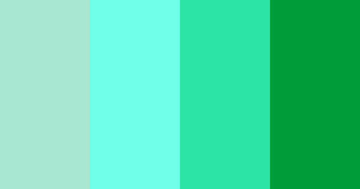 Download bright neon green color palette PNG image (landscape)