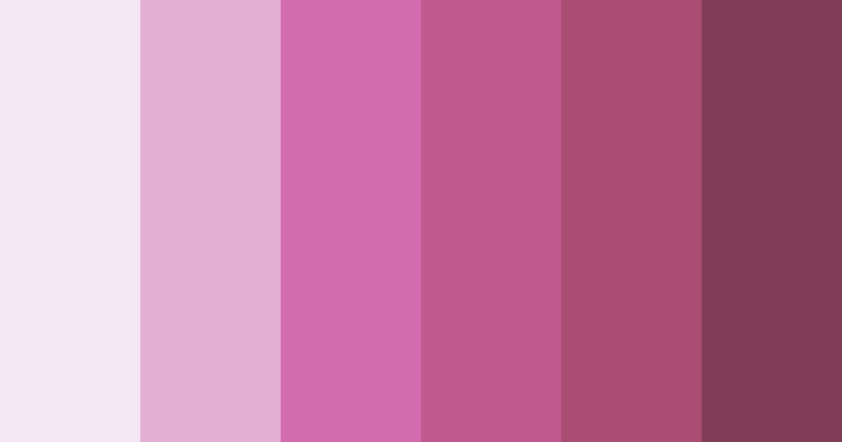 Download blossom dusk color palette PNG image (landscape)