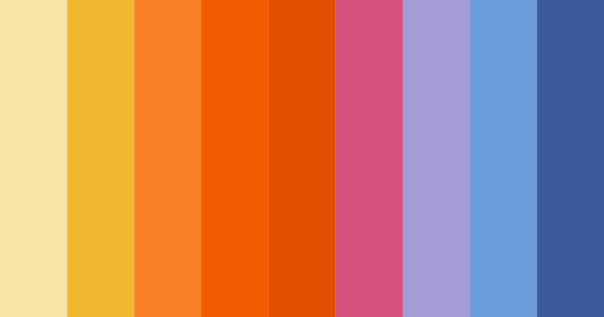 Download kaleidoscope playground color palette PNG image (landscape)