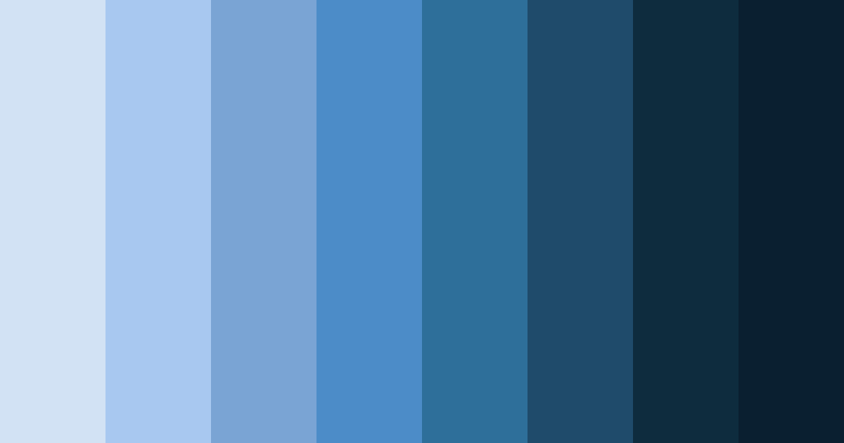 Download celestial cascade color palette PNG image (landscape)